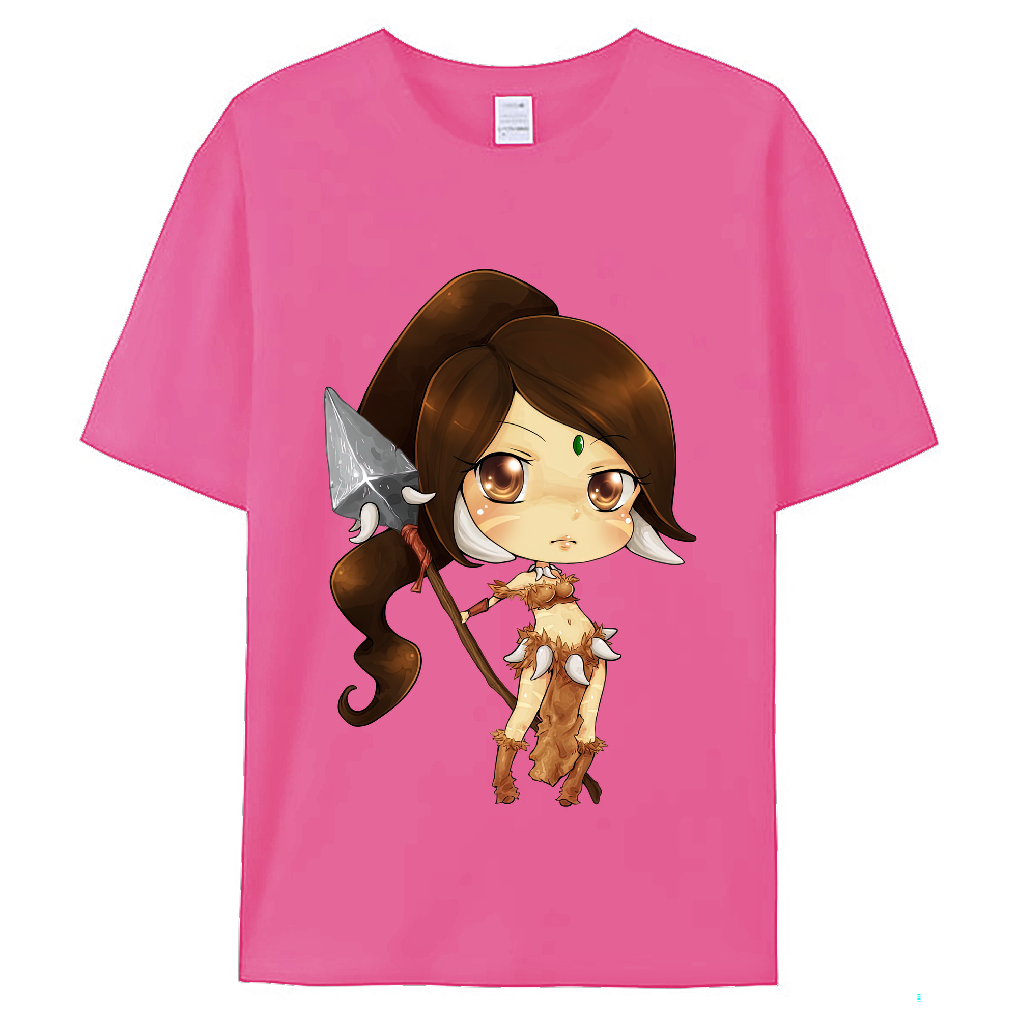（画像用） リーグ・オブ・レジェンド League of Legends LOL レディースカジュアルプリントTシャツ（綿100％）